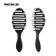 Masterlee custom logo   plastic rubber pandle hair vent brush