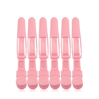 Masterlee Factory Direct Sale Pink Plastic Crocodile Hair Clips Barber Tool Hair Pin